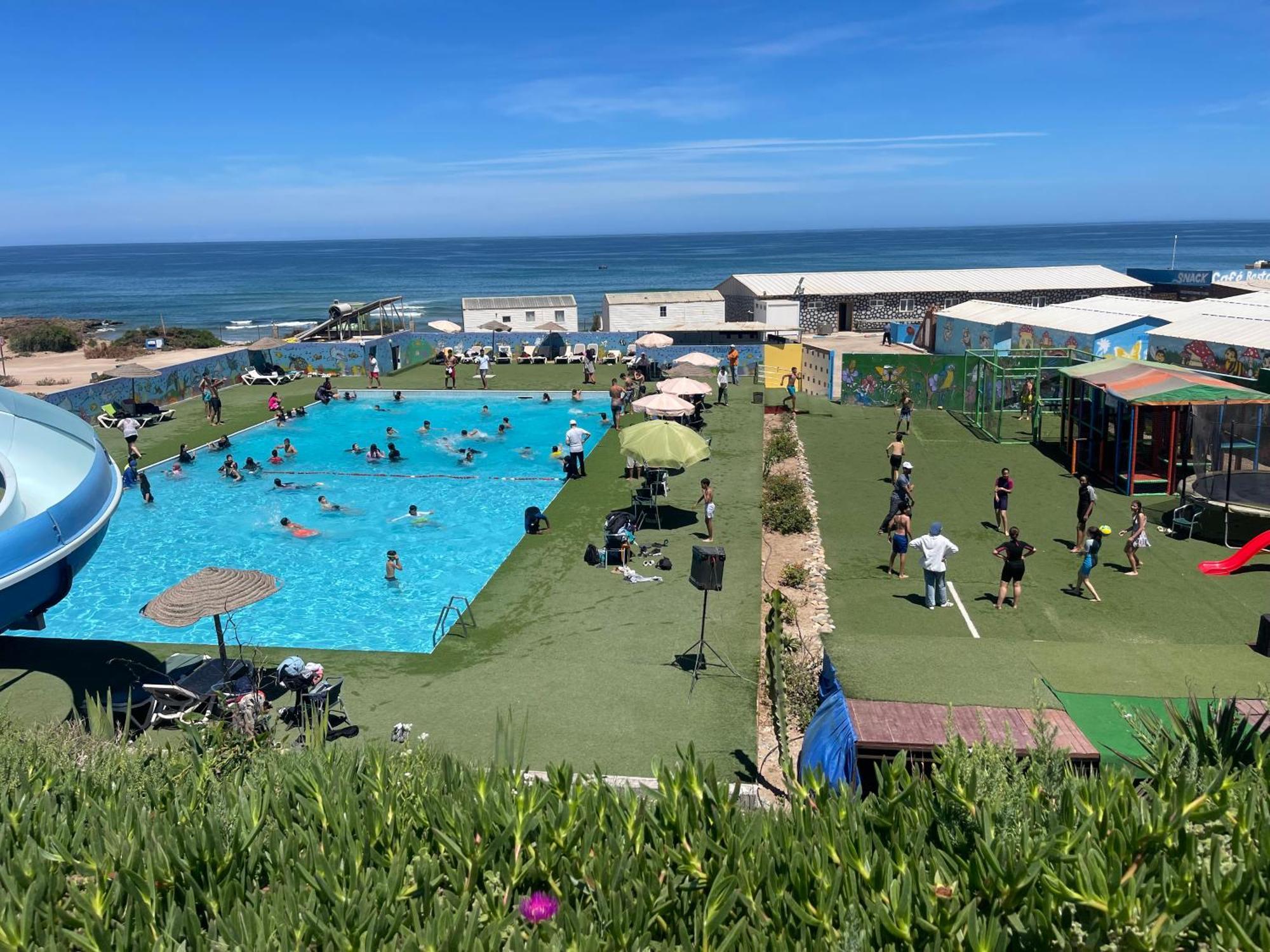 Camping Wassay Beach Sidi Ouassay Dış mekan fotoğraf